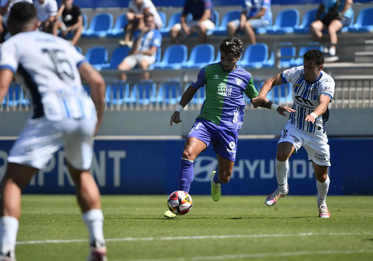 Atlético baleares contra málaga